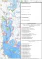 Карта-схема ділянок для вилову риби рибалками-любителями
