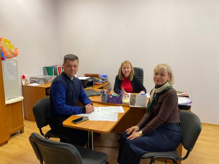 Зустріч з керівництвом