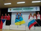 2008.09 Корея команда України на вищій сходинці п`єдисталу пошани