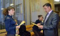 Вручення сертифікатів учасникам секції 7