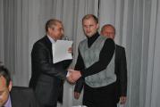 Вручення сертифікатів іноземним гостям