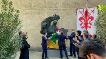 Урочисте відкриття пам'ятника Т.Г. Шевченку 09.03.2021р., м. Флоренція, Італія.
