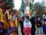 Нагородження на Всеукраїнських сільських спортивних іграх 2003 р. з футболу