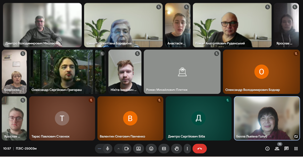 Відкрита лекція Ніколаєнка Д.В.