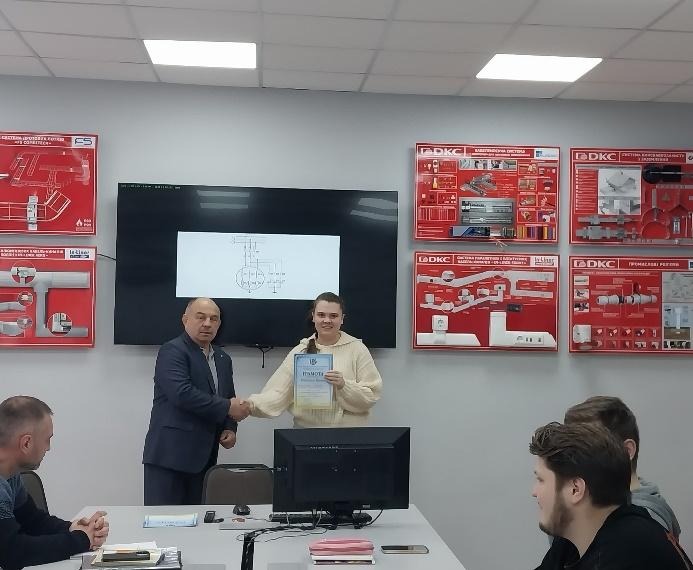 переможці секції Електропостачання 1